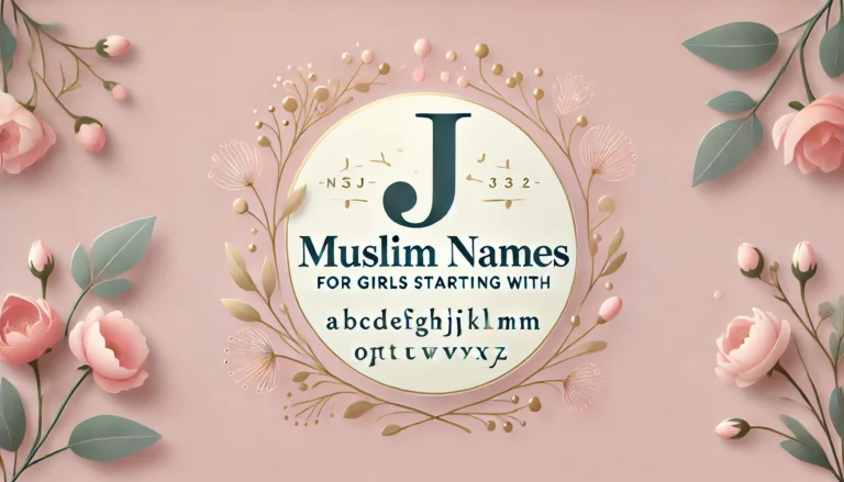 Muslim Names for Girls Starting with “J”