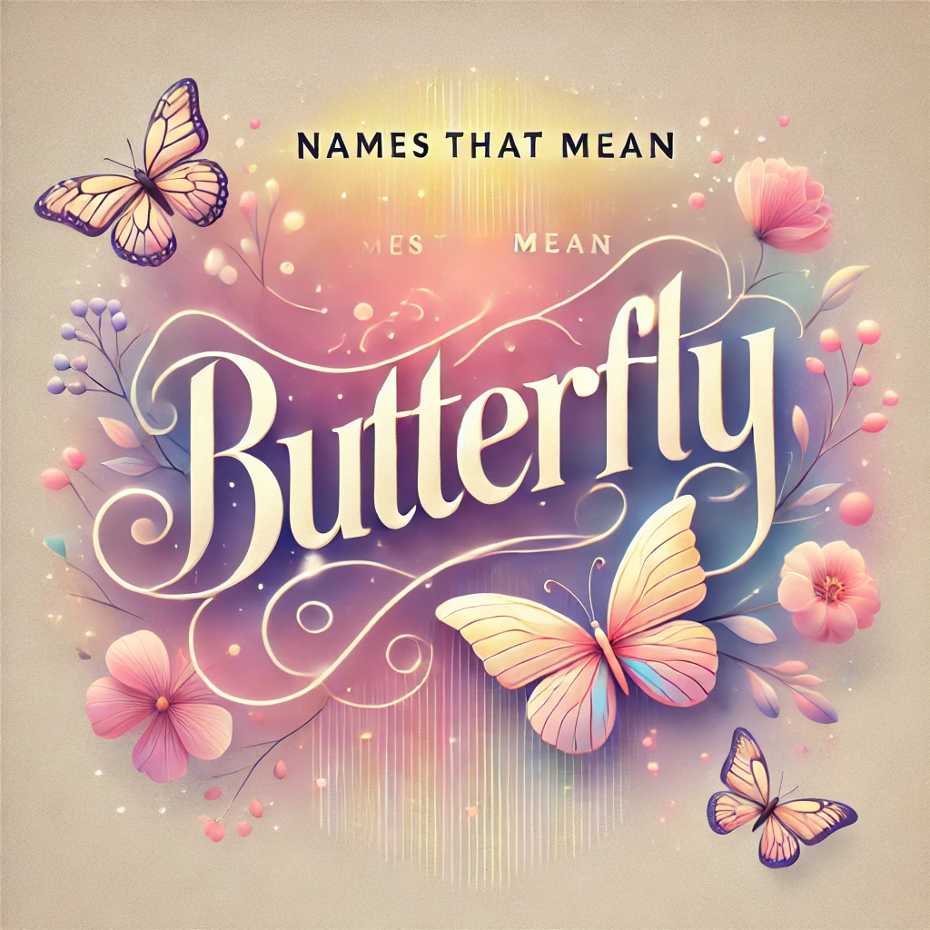 Names That Mean Butterfly