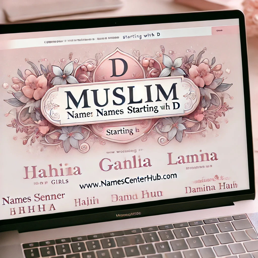 Muslim names for Girls Starting with D