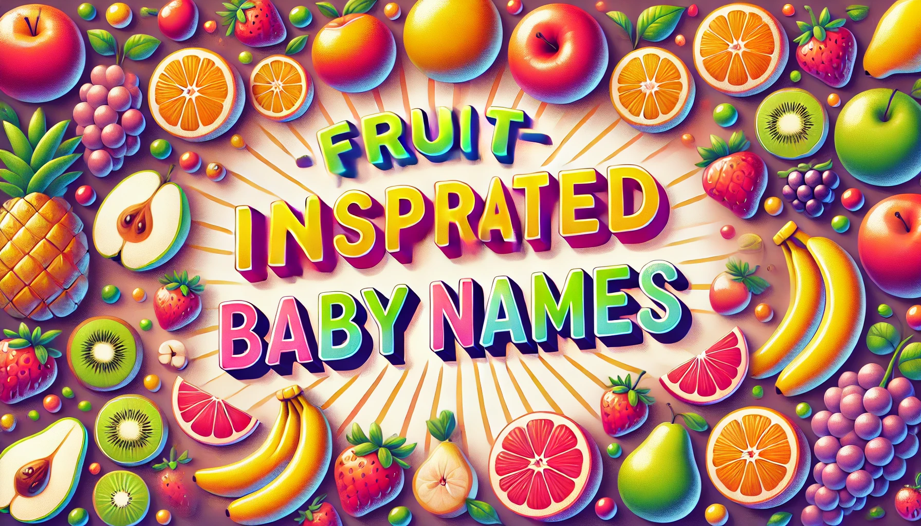 Fruit Baby Names