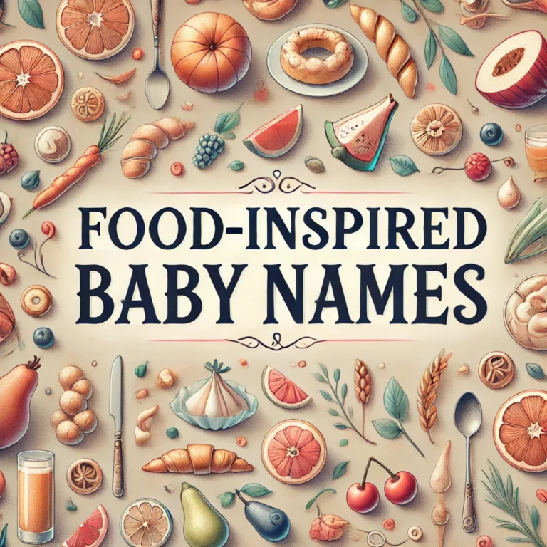 Food Baby Names