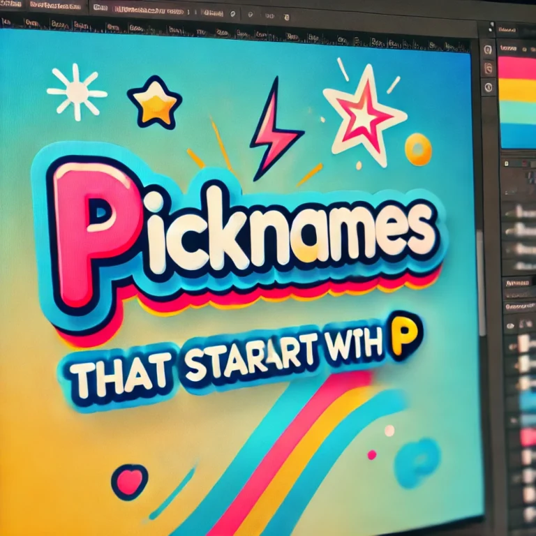  Nicknames That Start with P